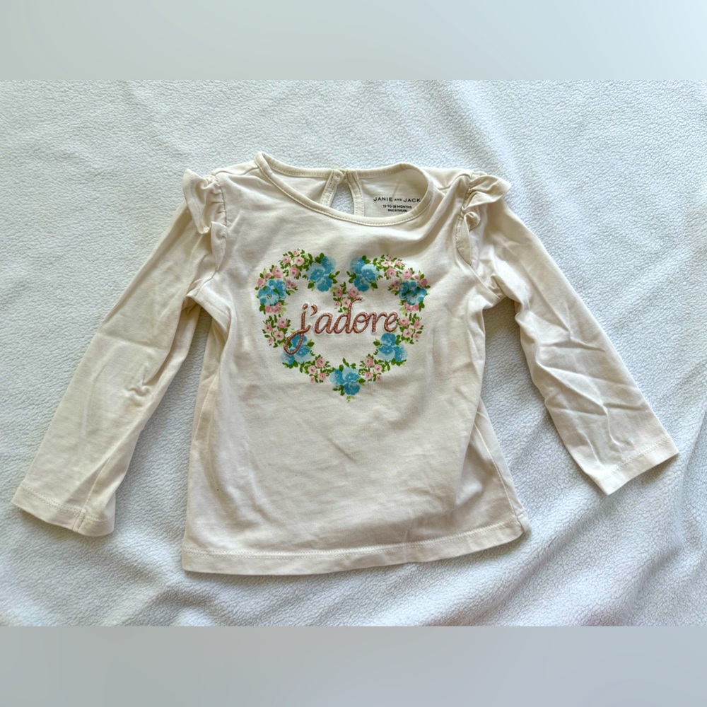 Janie and Jack Long Sleeve Tee